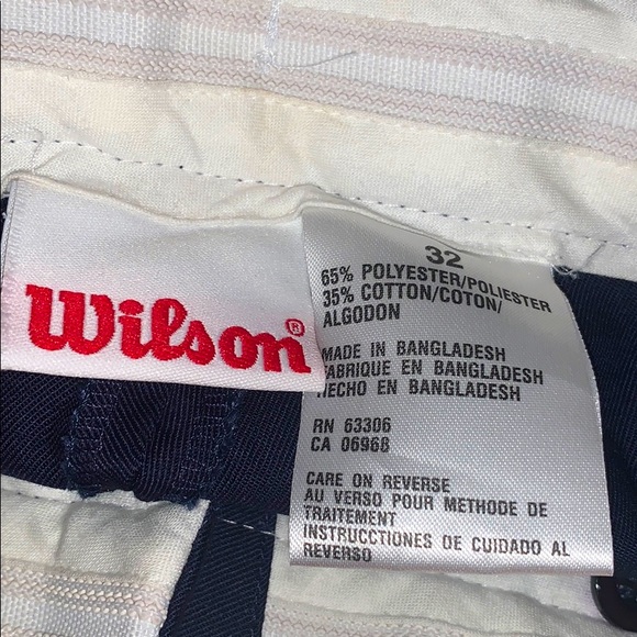 Wilson navy blue short size waist 32 - Picture 3 of 3